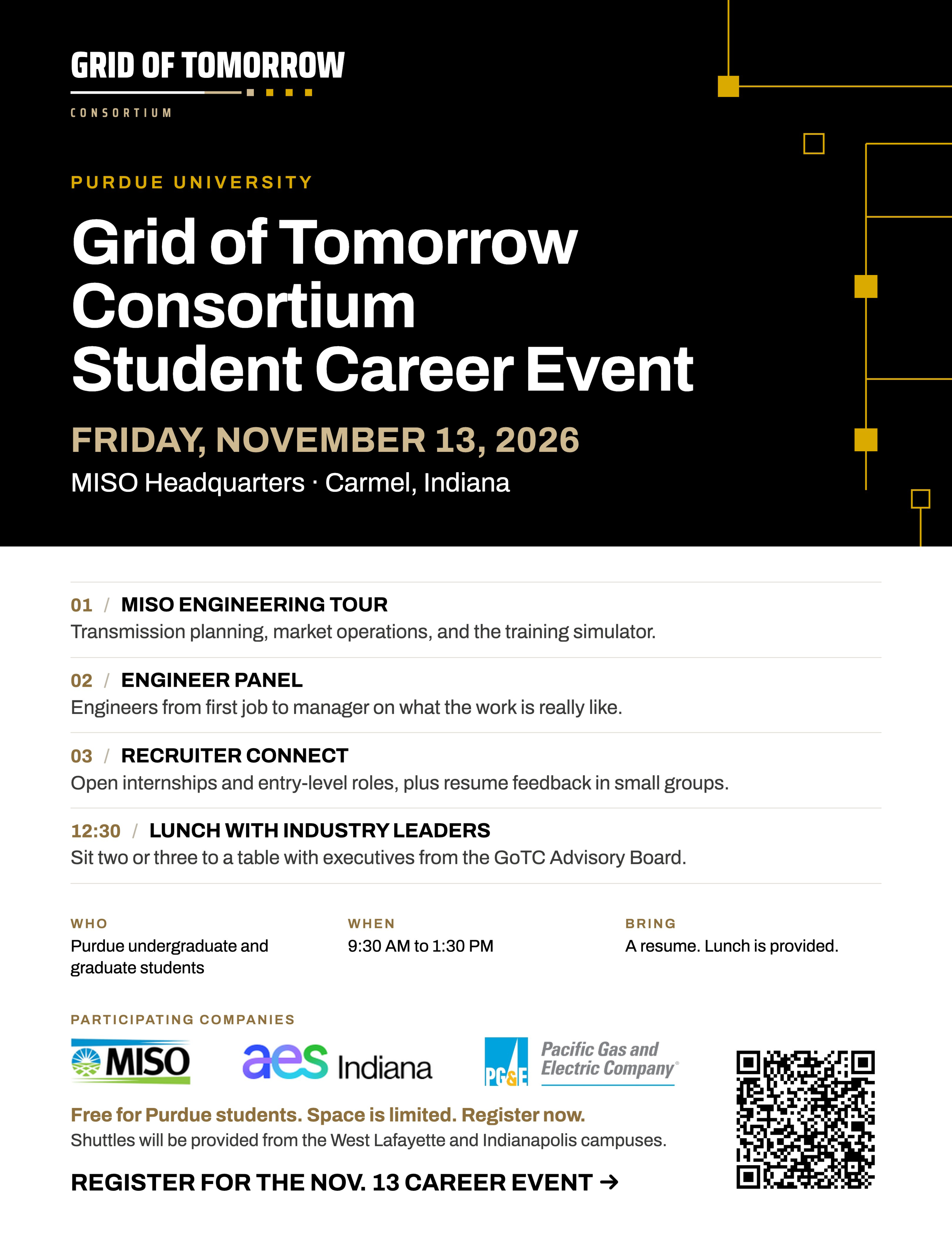 Student Career Event Flyer